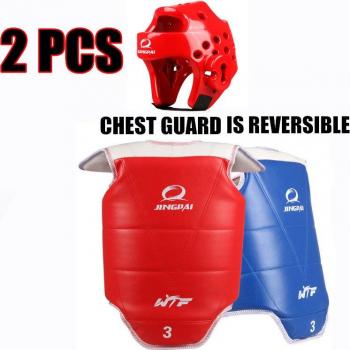 Protector de Pecho Taekwondo Red & Azul