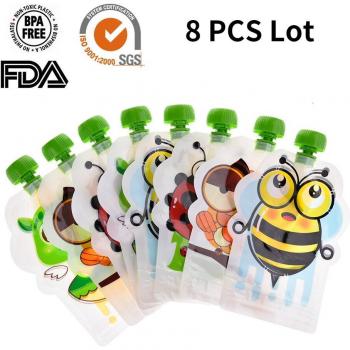 Sachet de conservation des aliments pour bébés, 10 pièces