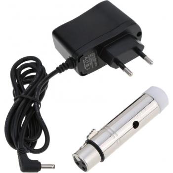 2.4G ISM DMX512 Wireless Female XLR Receiver for LED Stage Lighting
