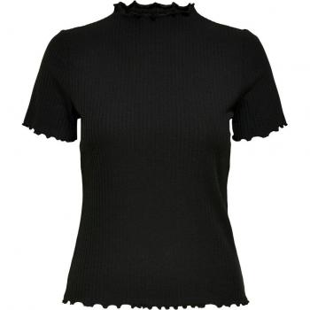 T-shirt Donna Only Maniche Corte Emma Collo Alto
