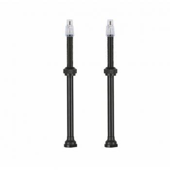 Vision Reifenventile Tubeless 100 mm Schwarz