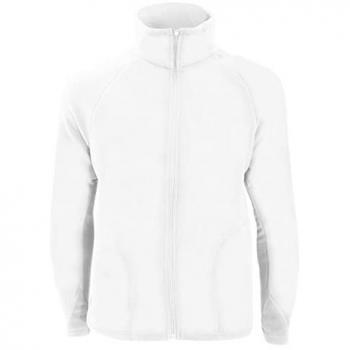 Giubbotto Fleece Uomo Antipilling Result Core Micron Bianco R114X