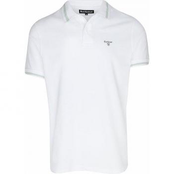 White 2X-Large Ferrybridge Polo – Barbour Lightweight & Tailored