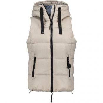 Eight 2 Nine Damen Steppweste - D50048x80113a3 - Beige - M