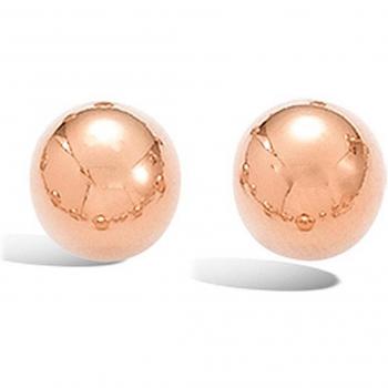 Lily Éclat R2579 – Boucles en or rose 8 mm