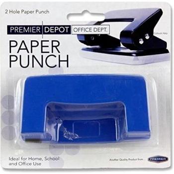 PREMIER Depot Metal Paper Punch - Heavy Duty