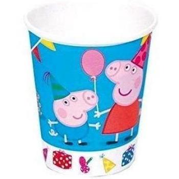 Vasos de Fiesta Peppa Pig - 8 Vasos