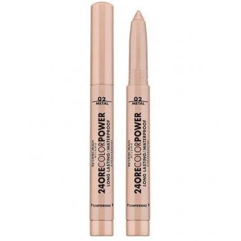 4ore Color Power Long Lasting & Waterproof Eyeshadow DEB EYESHADOW STICK 24H 08 DEEP PURPLE METAL