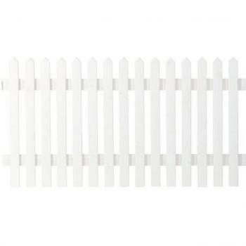 Gartenzaun PLUS „Skagen“ – Holz‑Stahl, 80/120 cm Höhe, 4,78–23,62 m