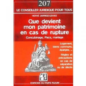 Que devient mon patrimoine en cas de rupture