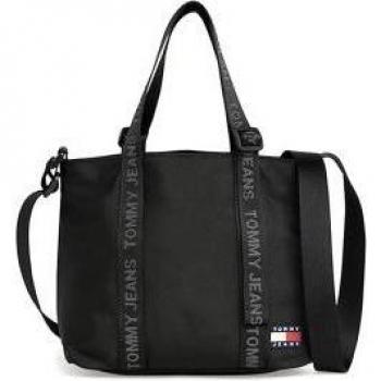 Bolso Tommy Jeans Tote Negro para Mujer