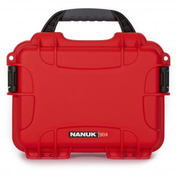 Nanuk 904 Lightweight NK-7 Resin Case, Red