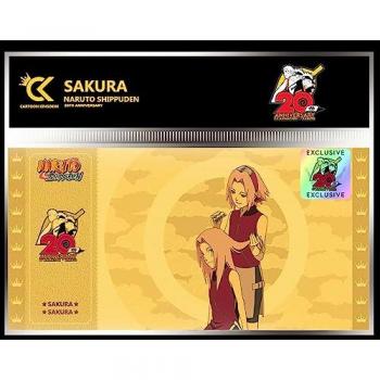 Naruto Shippuden - Sakura - Golden Ticket 20ème Anniversaire