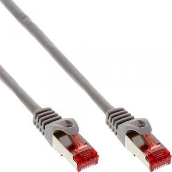 Cavo InLine 76122 Cat‑6 S/STP 0.25 m Grigio