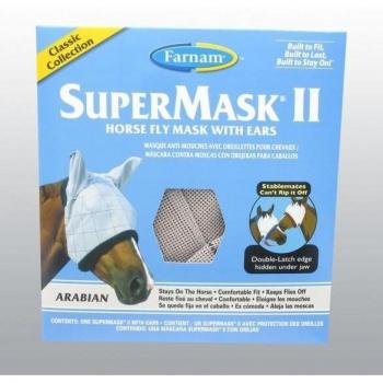 Farnam SuperMask II Horse Fly Mask with Ears, Small