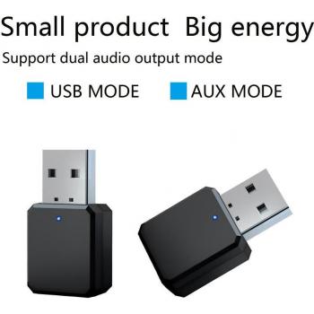 Adaptateur audio Bluetooth 5.1 pour voiture