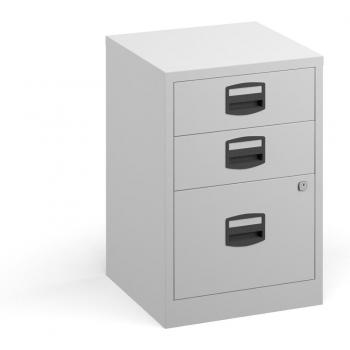 Bisley Universal A4 3 Drawer Storage Filer - White