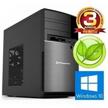 Phoenix Technologies TOPVALUE7-2616W - Ordenador de sobremesa (Intel Core i7-4790, 8 GB de RAM, disco duro sólido de 256 GB, Intel HD Graphics 4600, Windows 10) negro