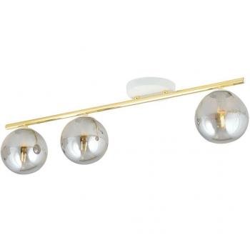 Plafonnier Monza Blanc 3 Ampoules E14
