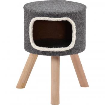 Silvio Design Katzenhaus „Easy“, Natur-Grau