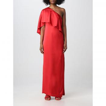 Elegant Red Gown by Ralph Lauren - Women's Size 2XS
