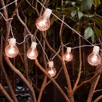 Stringa di Luci LED per Esterni Partaj 4,5m Bianche Trasparenti
