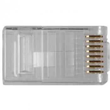ACT RJ45 (8P/8C) Modulstecker für Rundkabel