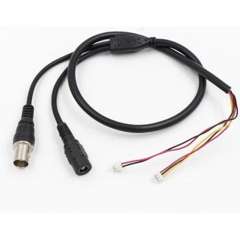 5-Core Video Cable for CCTV Cameras with DC Input and BNC Output