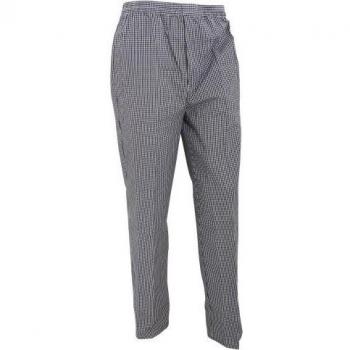 Premier Pantaloni da Chef Unisex XL Bianco/Nero