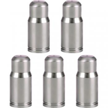 Bicycle Valve Caps - Dust Caps for Schrader and Presta Valves, 5 Pieces