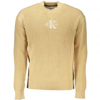 Calvin Klein Beige Crewneck Sweater - M