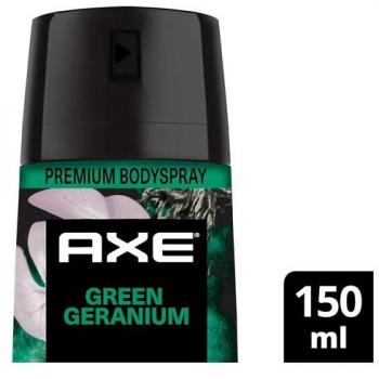 Desodorante Axe en Aerosol Efecto Frío Verde Geranio 96 gr