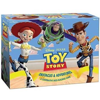 Toy Story - Samenwerkend Deck-Bouw Kaartspel: Obstakels en Avonturen