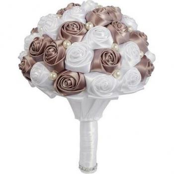 TOPQUEEN F4-AVT Artificial Bridal Bouquet