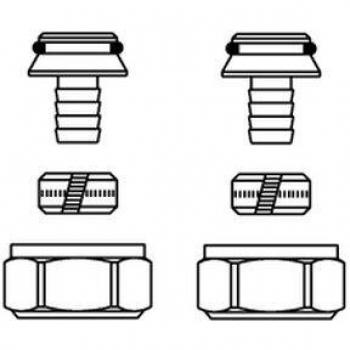 Oventrop Accesorios 3/4‑16x2 mm – Paquete Dúo