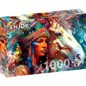 Puzzle 1000 pièces ENJOY - Esprit Sauvage