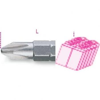 Inserti avvitatori Beta Tools 861 PH/C3 1mm 25 - Confezione da 10