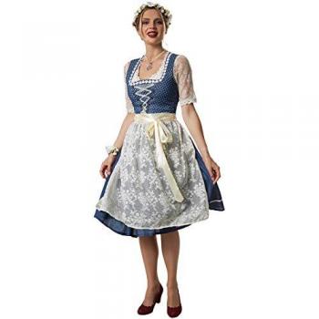 Dressforfun Dirndl Frauenkostüm Midi-Dirndl Kleinwalsertal Modell 2