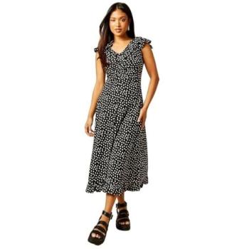 Frilled Front Ruched Petite Jersey Midi Dress – Dorothy Perkins