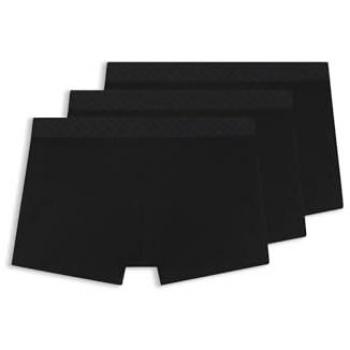 3‑Pack BOSS Boxershorts – Slim Fit Baumwolle, Schwarz, Größe M
