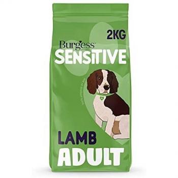 Burgess Sensitive Dry Dog Food Lamb and Rice, 2kg