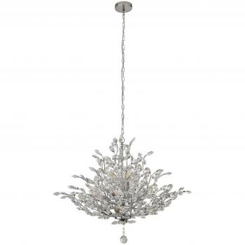 Elegante Hängeleuchte Bouquet, 11-flammig