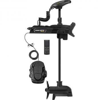 Terrova Quest 90/115 lbs Thrust 24/36V Electric Trolling Motor with MEGA Side and Down Imaging, 45 inch Shaft, and Wireless Remote Control