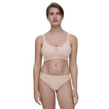 Chantelle Easy Bliss Wirefree T-Shirt Bra – Size 40D, Beige