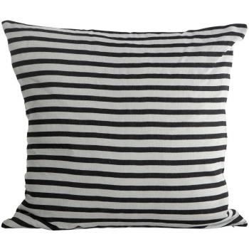 House Doctor Stripe Kuddfodral 50 cm Svart/Grå