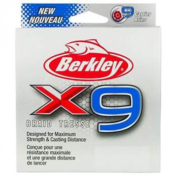 Sedal Trenzado Verde X9 de Berkley