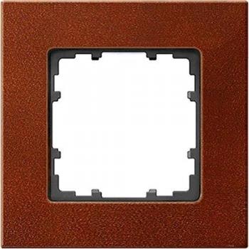 Sistema di accessori Siemens Telaio 3F Acero DELTAmiro Legno 5TG1103-3