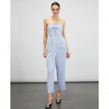 Motivi - Mono de mujer largo bustier con lazo decorativo