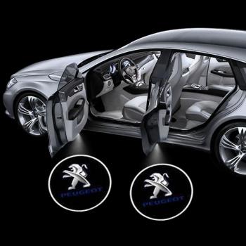 Projecteur d’éclairage intérieur Heyone 2 pièces pour Peugeot 508/607/806/807