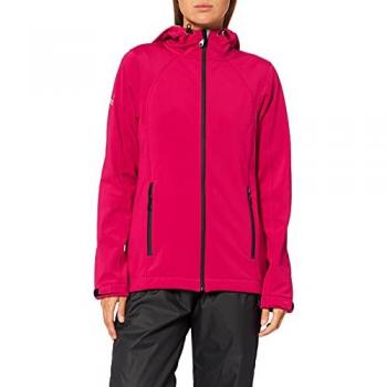 Softshell Jacke TRIGEMA, tailliert & mit Kapuze – 1 Stück